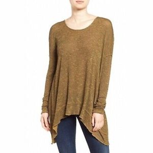 Free People Shadow Hacci twist back sweater